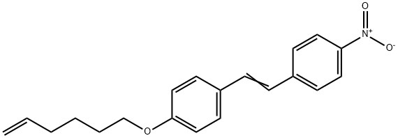 1-{2-[4-(5-hexenyloxy)phenyl]vinyl}-4-nitrobenzene Structure