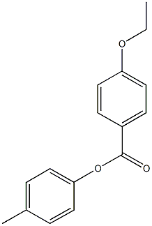 4-methylphenyl4-ethoxybenzoate Struktur