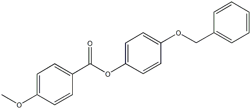 4-(benzyloxy)phenyl 4-methoxybenzoate