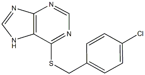 5069-67-0 4-chlorobenzyl 7H-purin-6-yl sulfide