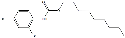 nonyl 2,4-dibromophenylcarbamate Structure