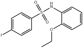 N-(2-ethoxyphenyl)-4-iodobenzenesulfonamide Structure