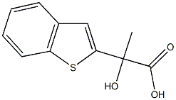 2-(1-benzothien-2-yl)-2-hydroxypropanoic acid,50826-20-5,结构式