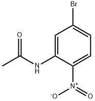 N-(5-溴-2-硝基苯基)乙酰胺 结构式