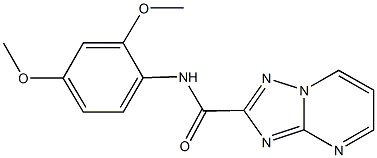 N-(2,4-dimethoxyphenyl)[1,2,4]triazolo[1,5-a]pyrimidine-2-carboxamide Structure