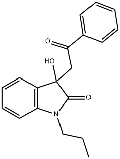 3-hydroxy-3-(2-oxo-2-phenylethyl)-1-propyl-1,3-dihydro-2H-indol-2-one|