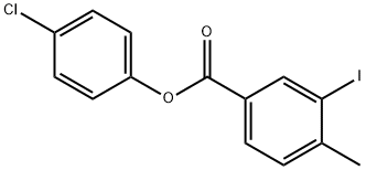 511250-42-3 4-chlorophenyl 3-iodo-4-methylbenzoate