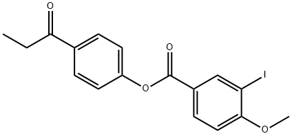 511516-41-9 4-propionylphenyl 3-iodo-4-methoxybenzoate