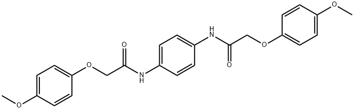 511518-72-2 2-(4-methoxyphenoxy)-N-(4-{[(4-methoxyphenoxy)acetyl]amino}phenyl)acetamide