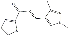 512810-49-0 3-(1,3-dimethyl-1H-pyrazol-4-yl)-1-(2-thienyl)-2-propen-1-one