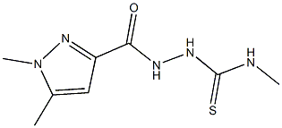 512816-42-1 2-[(1,5-dimethyl-1H-pyrazol-3-yl)carbonyl]-N-methylhydrazinecarbothioamide