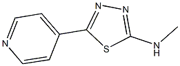 512826-25-4 N-methyl-N-[5-(4-pyridinyl)-1,3,4-thiadiazol-2-yl]amine