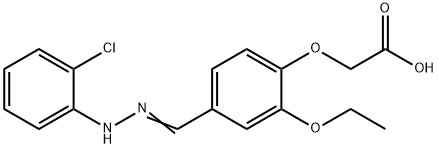 514219-77-3 {4-[2-(2-chlorophenyl)carbohydrazonoyl]-2-ethoxyphenoxy}acetic acid