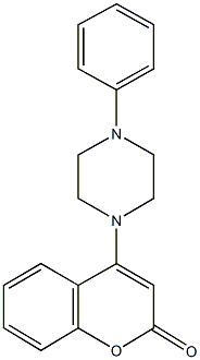 4-(4-phenyl-1-piperazinyl)-2H-chromen-2-one|