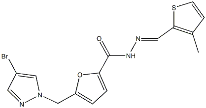 5-[(4-bromo-1H-pyrazol-1-yl)methyl]-N