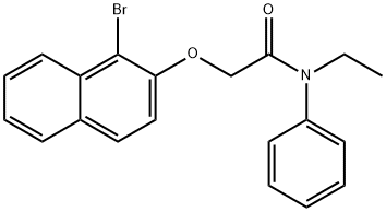 514823-49-5 2-[(1-bromo-2-naphthyl)oxy]-N-ethyl-N-phenylacetamide
