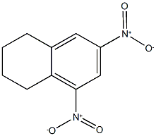5,7-二硝基-1,2,3,4-四氢萘 结构式