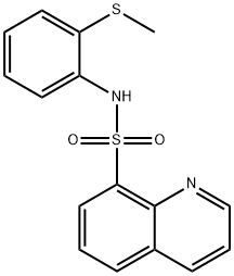 515858-79-4 N-[2-(methylsulfanyl)phenyl]-8-quinolinesulfonamide