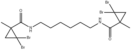 515860-29-4 2,2-dibromo-N-(6-{[(2,2-dibromo-1-methylcyclopropyl)carbonyl]amino}hexyl)-1-methylcyclopropanecarboxamide