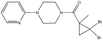 515860-39-6 1-[(2,2-dibromo-1-methylcyclopropyl)carbonyl]-4-(2-pyridinyl)piperazine