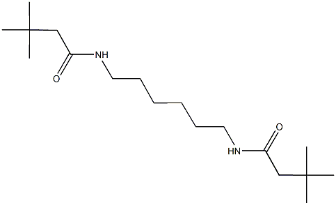 N-{6-[(3,3-dimethylbutanoyl)amino]hexyl}-3,3-dimethylbutanamide,515861-11-7,结构式