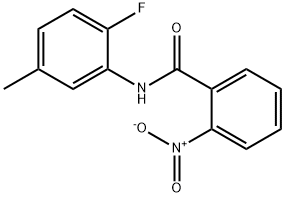 515873-03-7 N-(2-fluoro-5-methylphenyl)-2-nitrobenzamide