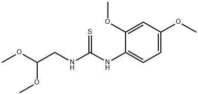 516458-96-1 N-(2,2-dimethoxyethyl)-N'-(2,4-dimethoxyphenyl)thiourea