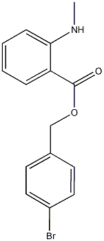 4-bromobenzyl 2-(methylamino)benzoate|
