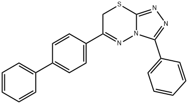 517906-14-8 6-[1,1'-biphenyl]-4-yl-3-phenyl-7H-[1,2,4]triazolo[3,4-b][1,3,4]thiadiazine