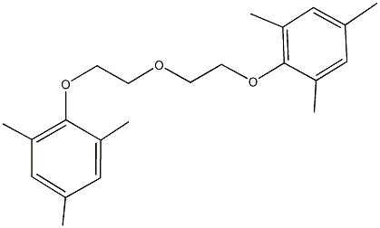 2-{2-[2-(mesityloxy)ethoxy]ethoxy}-1,3,5-trimethylbenzene Structure