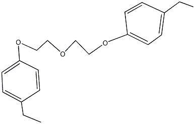 1-ethyl-4-{2-[2-(4-ethylphenoxy)ethoxy]ethoxy}benzene|