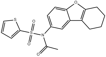 518305-27-6 N-acetyl-N-(6,7,8,9-tetrahydrodibenzo[b,d]furan-2-yl)-2-thiophenesulfonamide