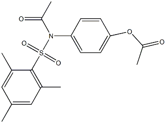 518317-81-2 4-[acetyl(mesitylsulfonyl)amino]phenyl acetate