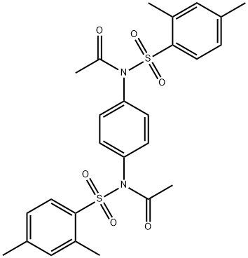 518333-71-6 N-acetyl-N-(4-{acetyl[(2,4-dimethylphenyl)sulfonyl]amino}phenyl)-2,4-dimethylbenzenesulfonamide