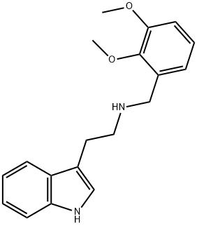 N-(2,3-dimethoxybenzyl)-N-[2-(1H-indol-3-yl)ethyl]amine,51841-41-9,结构式