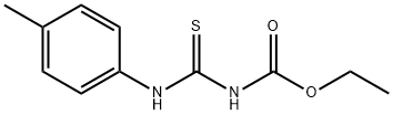 ethyl 4-toluidinocarbothioylcarbamate 结构式