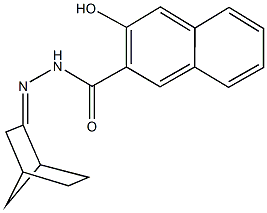 N'-bicyclo[2.2.1]hept-2-ylidene-3-hydroxy-2-naphthohydrazide|