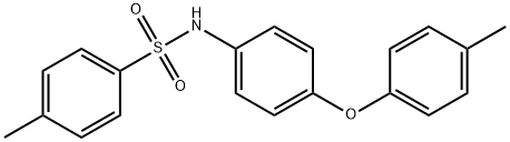 4-methyl-N-[4-(4-methylphenoxy)phenyl]benzenesulfonamide,524739-53-5,结构式