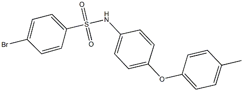 524739-67-1 4-bromo-N-[4-(4-methylphenoxy)phenyl]benzenesulfonamide