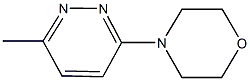 4-(6-methyl-3-pyridazinyl)morpholine Structure