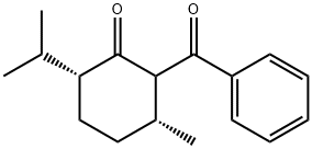 2-benzoyl-6-isopropyl-3-methylcyclohexanone Structure