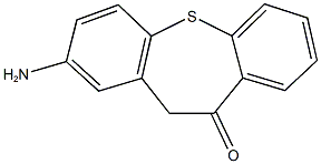 2-aminodibenzo[b,f]thiepin-10(11H)-one 结构式