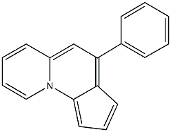 4-phenylcyclopenta[c]quinolizine Struktur