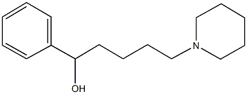 1-phenyl-5-(1-piperidinyl)-1-pentanol|