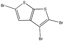 2,3,5-tribromothieno[2,3-b]thiophene 结构式