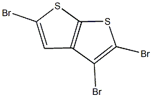 2,3,5-tribromothieno[2,3-b]thiophene Structure