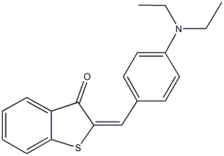 53338-89-9 2-[4-(diethylamino)benzylidene]-1-benzothiophen-3(2H)-one