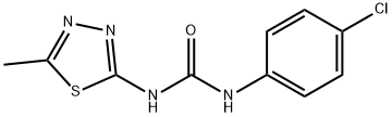 N-(4-chlorophenyl)-N'-(5-methyl-1,3,4-thiadiazol-2-yl)urea Structure