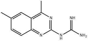 N-(4,6-dimethylquinazolin-2-yl)guanidine 结构式
