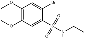 540514-19-0 2-bromo-N-ethyl-4,5-dimethoxybenzenesulfonamide